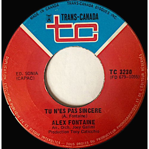 Tu n'es pas sincere b/w Goodbye