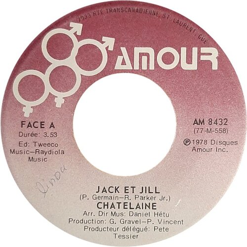 Jack et Jill b/w Jack et Jill (Instrumental) 