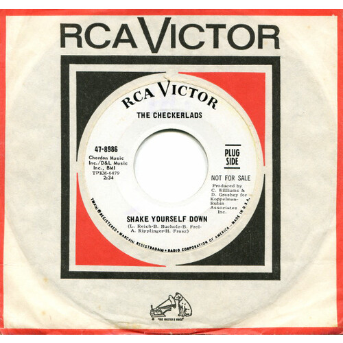 Baby Send For Me b/w Shake Yourself Down (promo - not for sale)