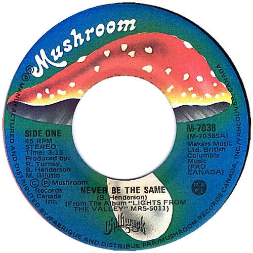 Never Be the Same b/w NI Wanna Be the One