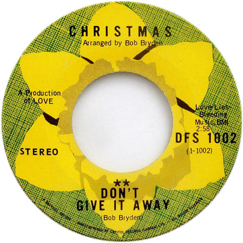 Don't Give It Away b/w Farewell Sweet Lovin'