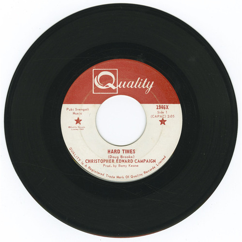 Hard Times b/w You're My Life