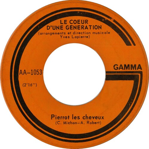 Pierrot Les Cheveux b/w Si Demain