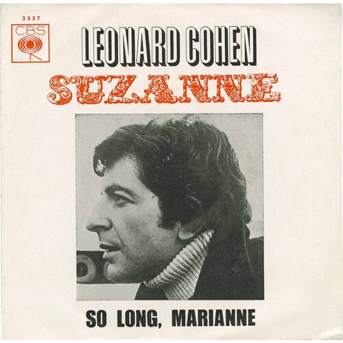 Suzanne b/w So Long, Marianne (picture sleeve)