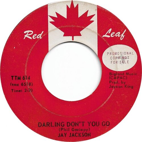 Darlin' Don't You Go b/w Anytime