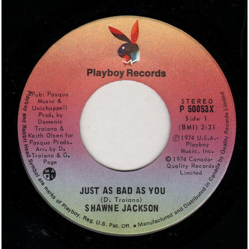 Just as Bad as You b/w He May Be Your Man