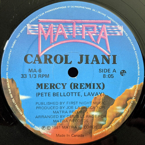 Mercy (Remix) b/w The Woman In Me (Remix)