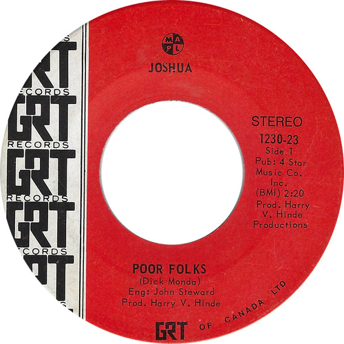 Poor Folks b/w Two Days Love Affair