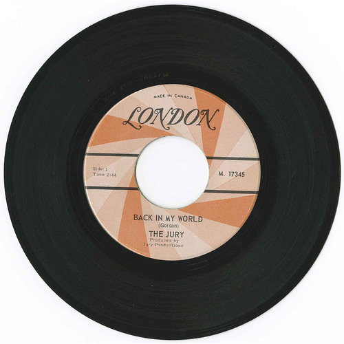 Back in My World b/w It's Been a Long Time