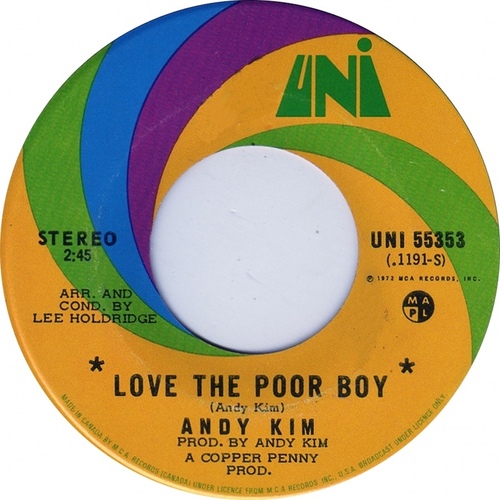 * Love the Poor Boy * b/w A Love Song (Just for Strings)