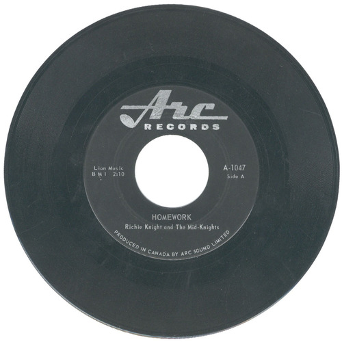 Homework b/w Come Back - Try Me