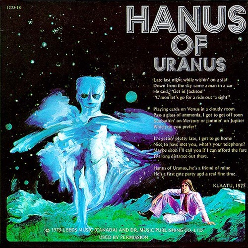 Hanus of Uranus b/w Sub-Rosa Subway (picture sleeve)