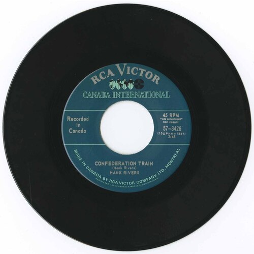 Confederation Train b/w Hank's Centennial Travels