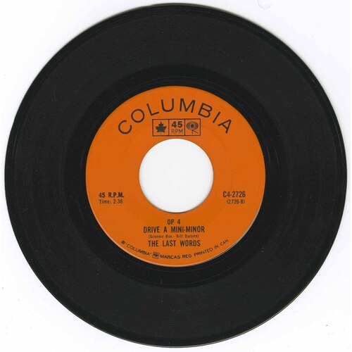 Op 3 Give Me Time b/w Op 4 Drive A Mini-Minor (Picture Sleeve)