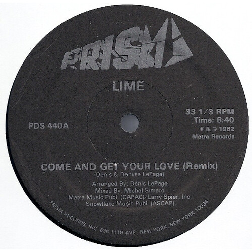 Come and Get Your Love (Remix) b/w Come and Get Your Love