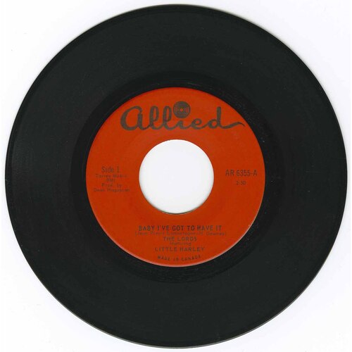 Baby I've Got to Have It b/w Let it Be Me