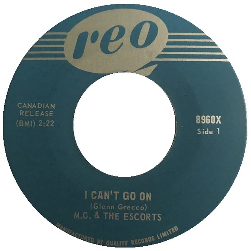 I Can't Go On b/w The One Who Wants You