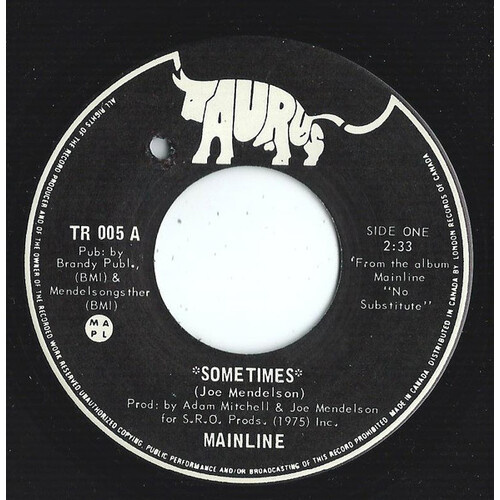 Sometimes b/w Do My Walkin'