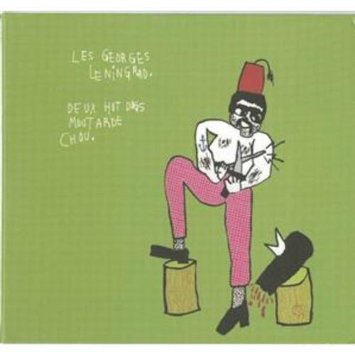 Deux Hot Dogs Moutarde Chou