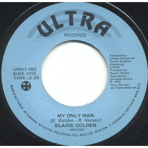 My Only Man b/w City Without Pity