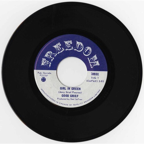 Girl In Green b/w Wake Up Girl