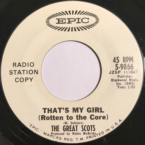 That's My Girl (Rotten to the Core) b/w Lost In Conversation (promo)