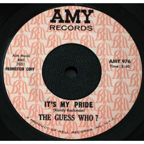 His Girl b/w It's My Pride