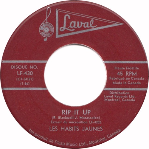 Rip it Up b/w Un jour