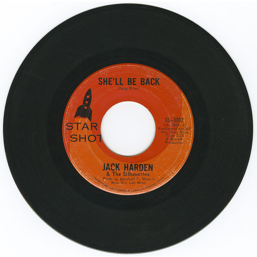 She'll be Back b/w Love is Wonderful