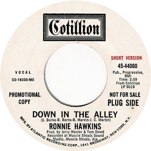 Down In The Alley b/w Down In The Alley