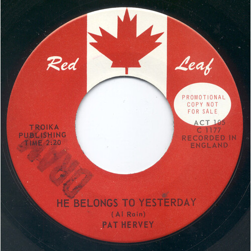 He Belongs To Yesterday b/w Don't You Make A Fool Of Me