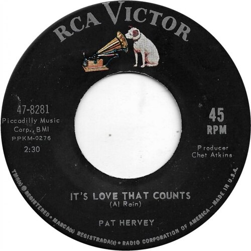 It's Love That Counts b/w Walkin' In Bonnie's Footsteps