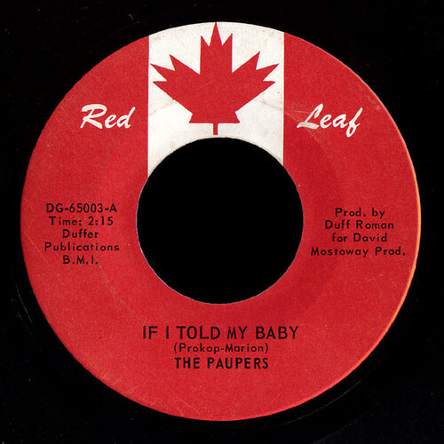 If I Told My Baby b/w Like You Like Me