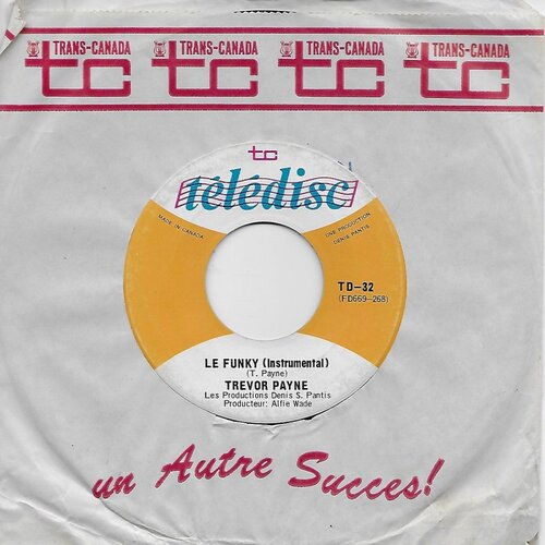 Tout ca pour ma Cherie b/w Le Funky