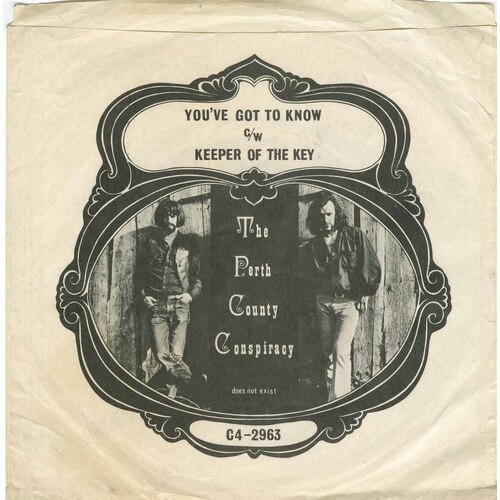 You've Got to Know b/w Keeper of the Key (picture sleeve)
