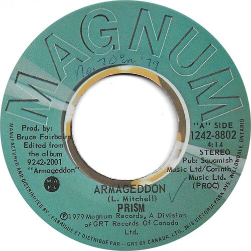 Armageddon b/w Take It Or Leave It