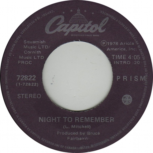 Night To Remember b/w N-N-N-No!