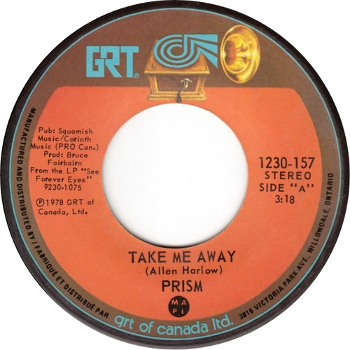 Take Me Away b/w Crime Wave