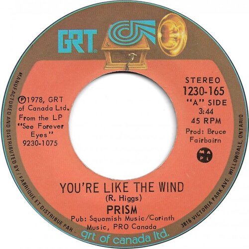 You're Like the Wind b/w Hello