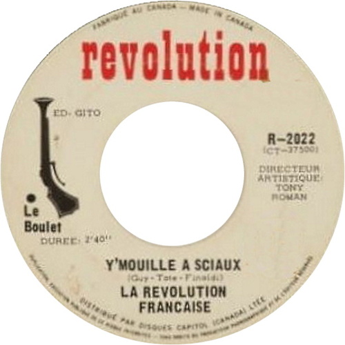 Y Mouille À Scieaux b/w J'aime Une Fille Aux Yeux D'or