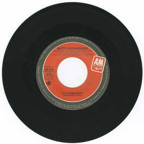 It's Over With b/w Special Love