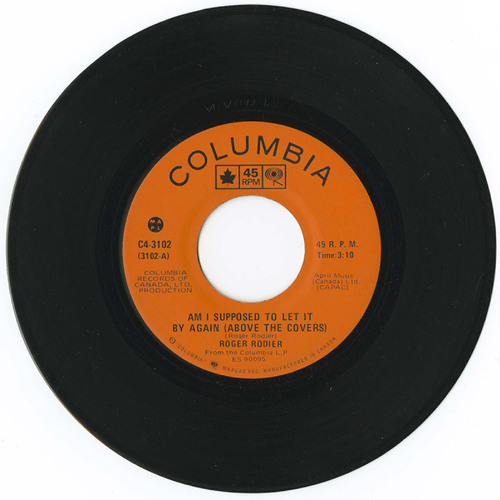 Am I Supposed to Let it By Again (Above the Covers) b/w You Don't Know What It's Like