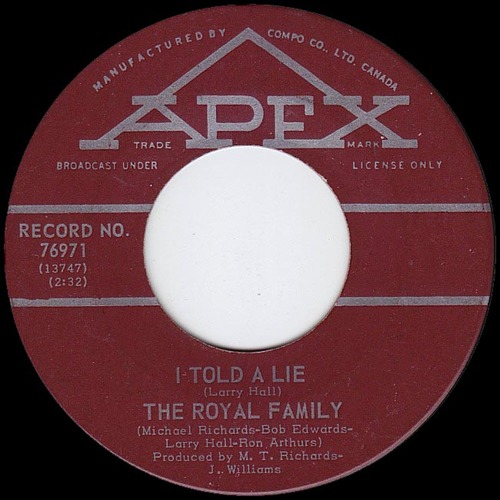 I Told a Lie b/w Don't You Even Want to Know