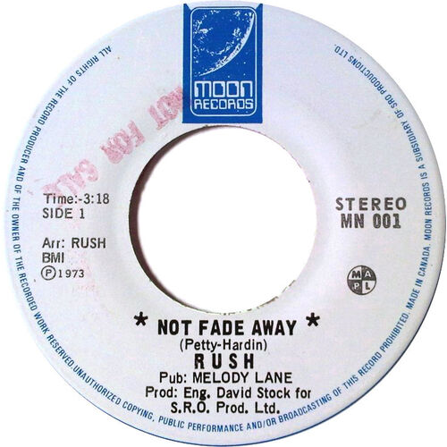 Not Fade Away b/w You Can't Fight It