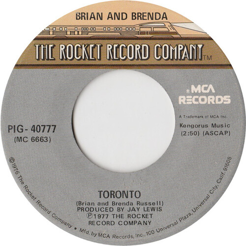 Toronto b/w Don`t Let Love Go