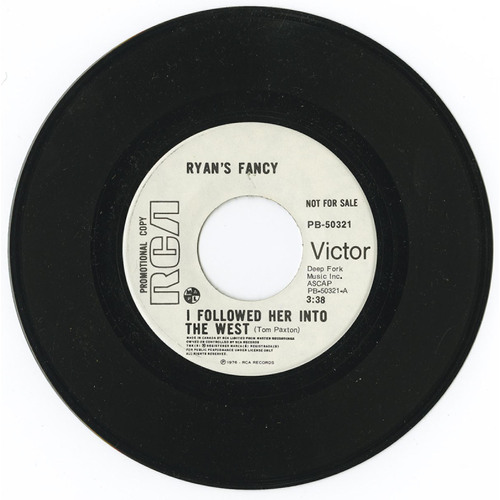 I Followed Her Into the West b/w Reels (promo)