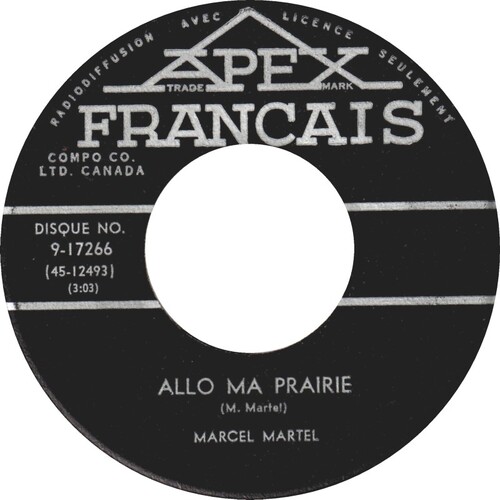 Allo Ma Prairie b/w Un P'tit Coup de Coeur