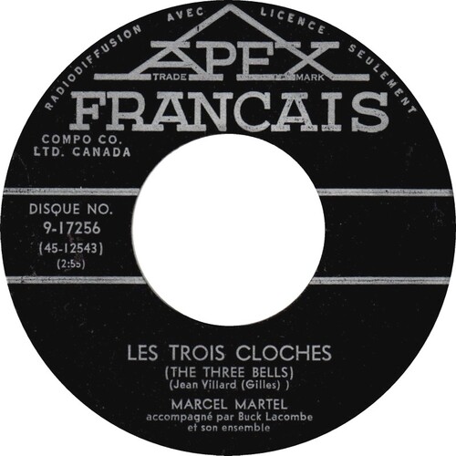 Les Trois Cloches b/w Le Tango des Fauvettes