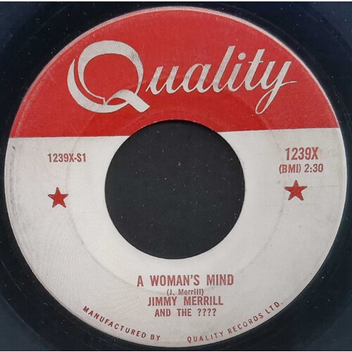 A Woman's Mind b/w I Need Someone Like You