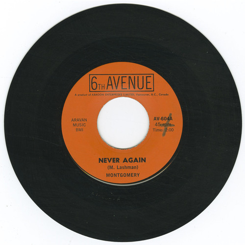 Never Again b/w Marilyn Avenue